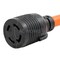 Ac Works Power Strip, STW, L14-30R, 14-30P, 1.5 ft., Orange S1430L1430-018 - alternate 5